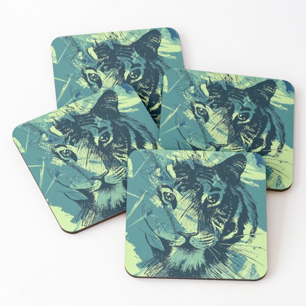Item preview, tiger portrait designed and sold by Hartics.