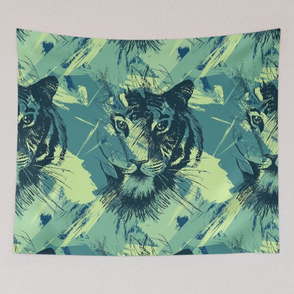Item preview, tiger portrait designed and sold by Hartics.