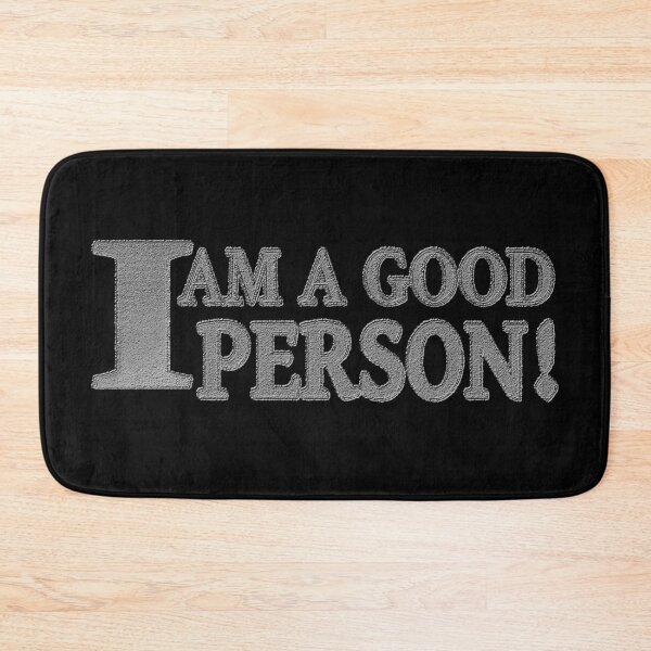Item preview, Cute Expression Artwork Design "GOOD PERSON". Buy Now designed and sold by Health And Fitness Posts e-Store.