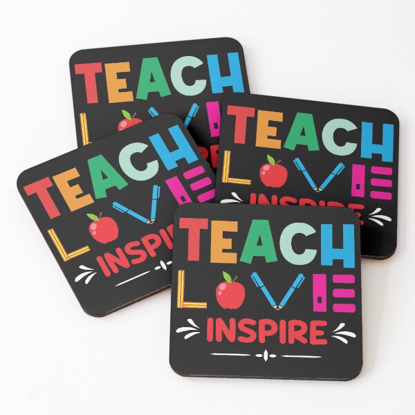 Item preview, Inspire Teachers School Quote Teacher Appreciation Gift Idea For Teachers Mentors Professors Educators Back To School designed and sold by ghostsanda.