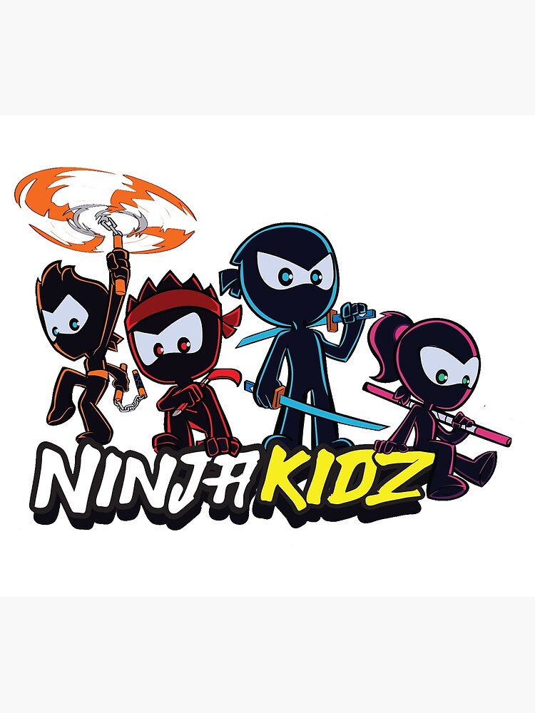 Disover Ninja kidz Premium Matte Vertical Poster