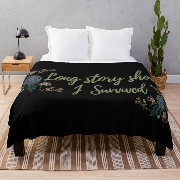 Item preview, Long story short, I survived Taylor Swift Evermore Lyrics designed and sold by Simi2020.