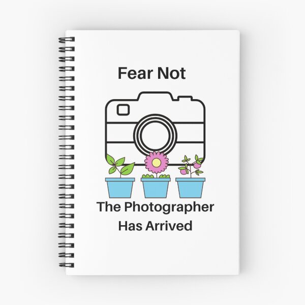 Item preview, Fear Not The Photographer Has Arrived designed and sold by Jo Jurkiewicz.