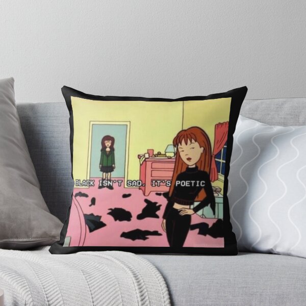 Item preview, Black isn't sad, it's poetic. Daria designed and sold by Jennifer Adair.