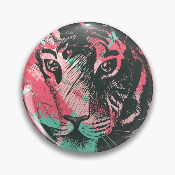 Item preview, tiger portrait designed and sold by Hartics.