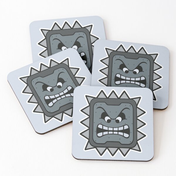 Item preview, Paper Thwomp designed and sold by The Sprite Guy.