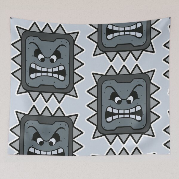 Item preview, Paper Thwomp designed and sold by The Sprite Guy.