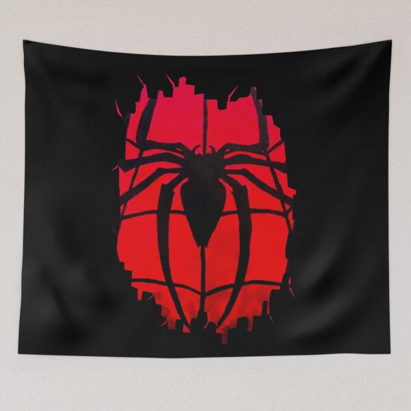 Item preview, Black Spider In The Spider Web 3D Design designed and sold by anjanaartz.
