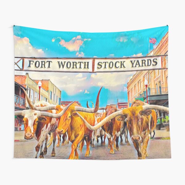 Item preview, Fort Worth, Texas designed and sold by Sofia-Draws.