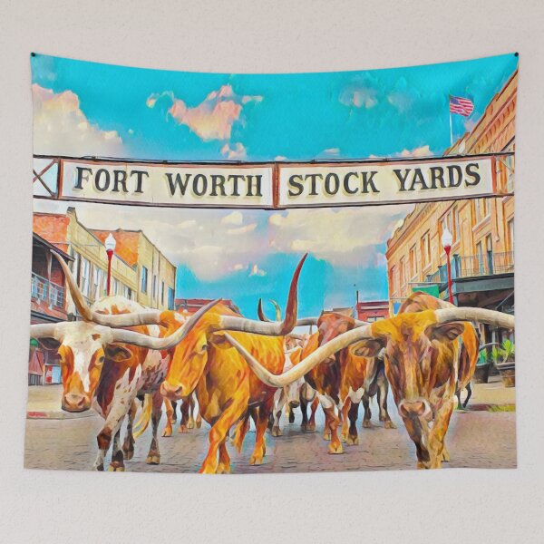 Item preview, Fort Worth, Texas designed and sold by Sofia-Draws.