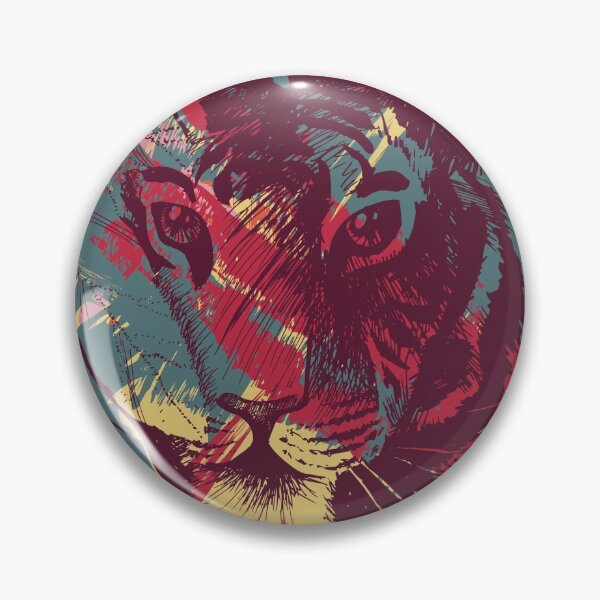 Item preview, tiger portrait designed and sold by Hartics.