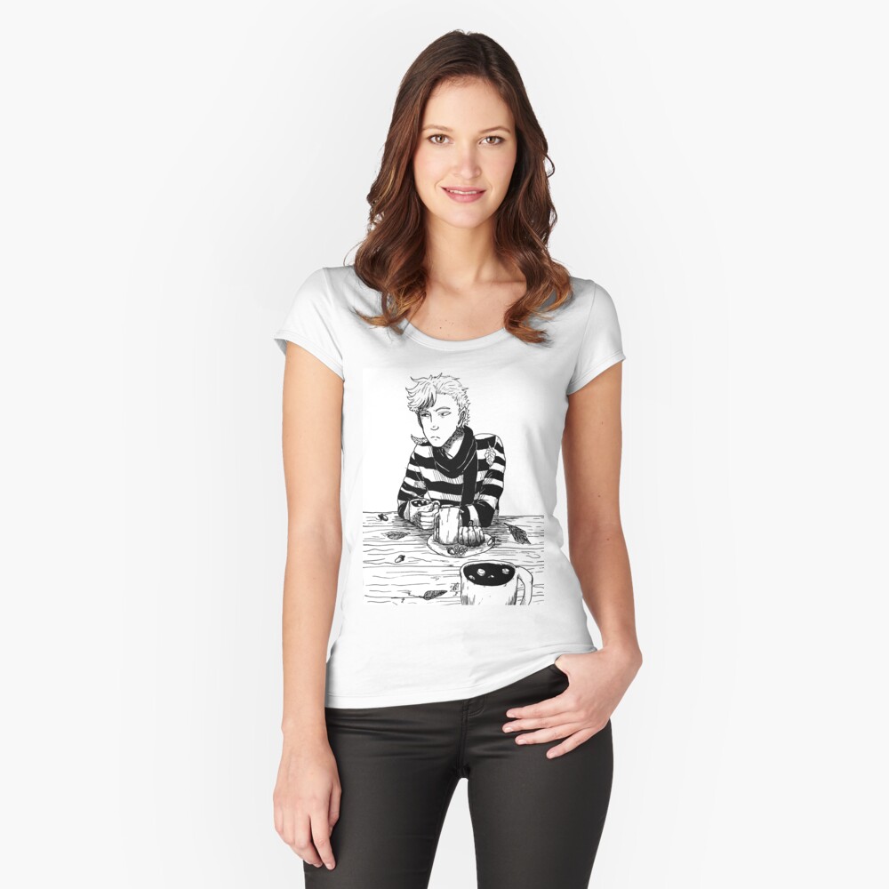 Item preview, Fitted Scoop T-Shirt designed and sold by isisislas.