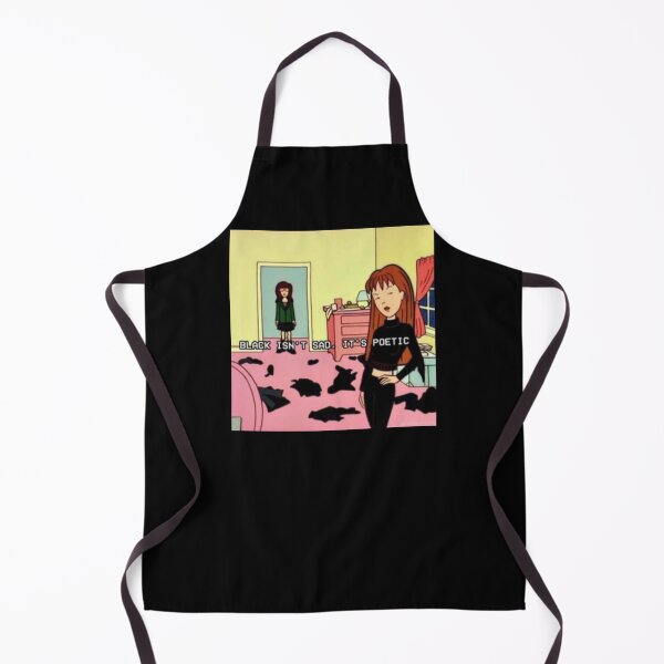 Item preview, Black isn't sad, it's poetic. Daria designed and sold by Jennifer Adair.