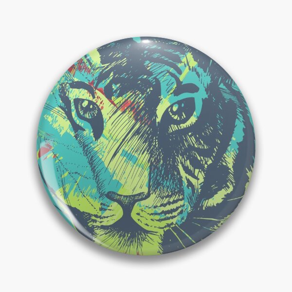 Item preview, tiger portrait designed and sold by Hartics.