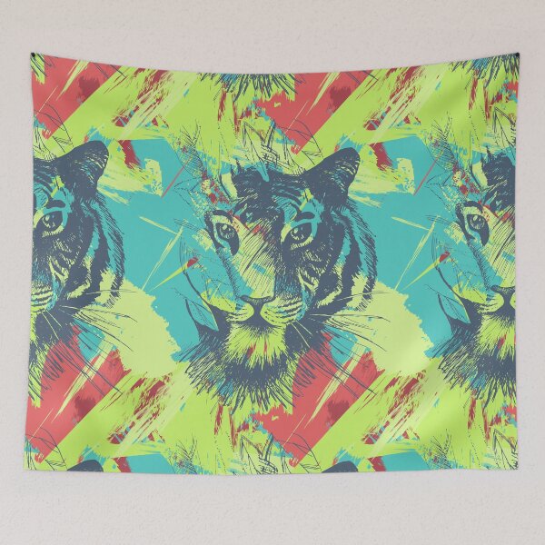 Item preview, tiger portrait designed and sold by Hartics.