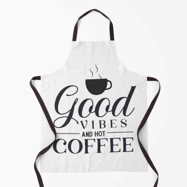 Item preview, good vibes and hot coffee ,This is a cup of hot coffee over a beautiful sentence that gives meaning designed and sold by dortmond.
