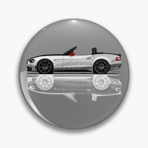 Item preview,  My drawing of the modern 124 Spider designed and sold by designjaag.