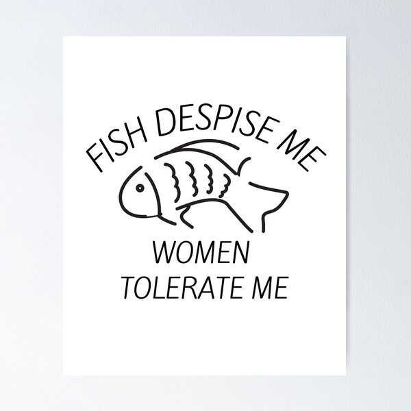 Item preview, Fish Despise Me Women Tolerate Me For Fishing lover Gift, Funny Fisher Shirt designed and sold by world-of-things.