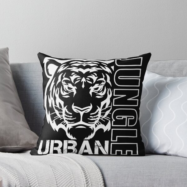 Aperçu de l'œuvre T-shirt jungle urbaine créée et vendue par Thenoob21 shop.