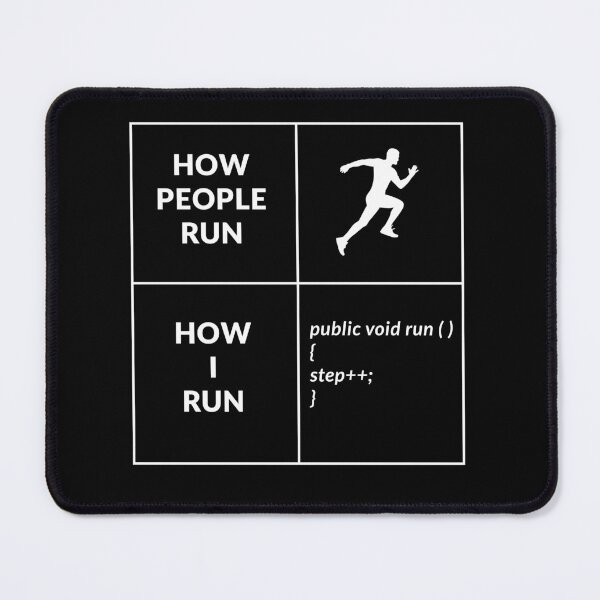 Item preview, Computer Programmer Coders Software Engineers Runner Running Funny Gift designed and sold by TastefulTees.