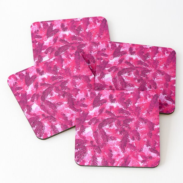 Item preview, Floral Winter Motifs with Branches of the  Ornamental Raspberry Purple Spruce Tree designed and sold by IraNiva.