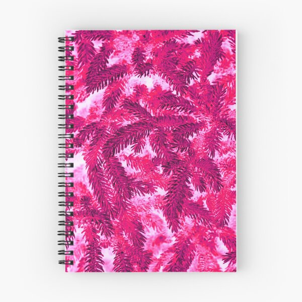 Item preview, Floral Winter Motifs with Branches of the  Ornamental Raspberry Purple Spruce Tree designed and sold by IraNiva.