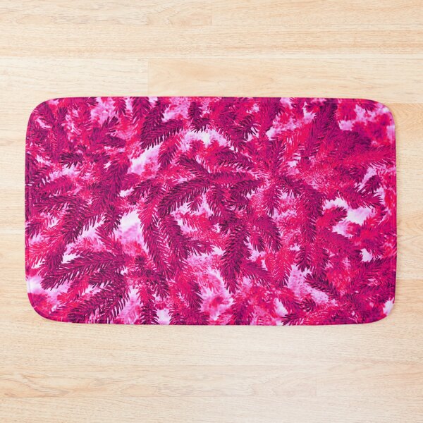 Item preview, Floral Winter Motifs with Branches of the  Ornamental Raspberry Purple Spruce Tree designed and sold by IraNiva.