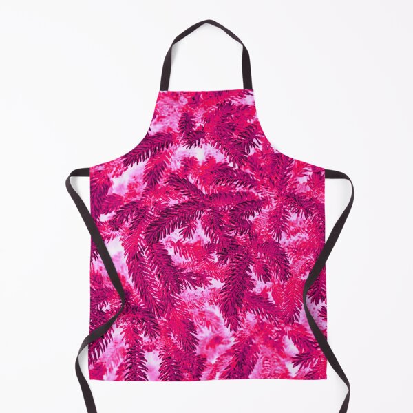 Item preview, Floral Winter Motifs with Branches of the  Ornamental Raspberry Purple Spruce Tree designed and sold by IraNiva.