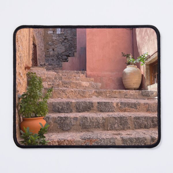 Item preview, Monembazia Greece Village Steps designed and sold by CaptainNook.