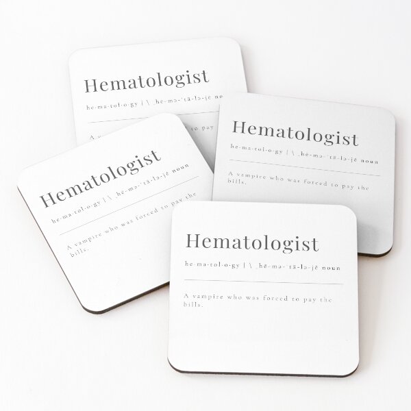 Item preview, Hematologist - a VAMPIRE who was forced to pay the bills designed and sold by rgsblo.