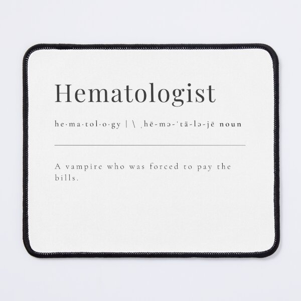 Item preview, Hematologist - a VAMPIRE who was forced to pay the bills designed and sold by rgsblo.