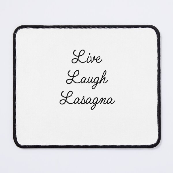 Item preview, Live Laugh Lasagna designed and sold by ArteSilenziosa.