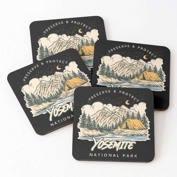 Item preview, Yosemite California National Park - Sepia Tone Illustration designed and sold by Rad-State.