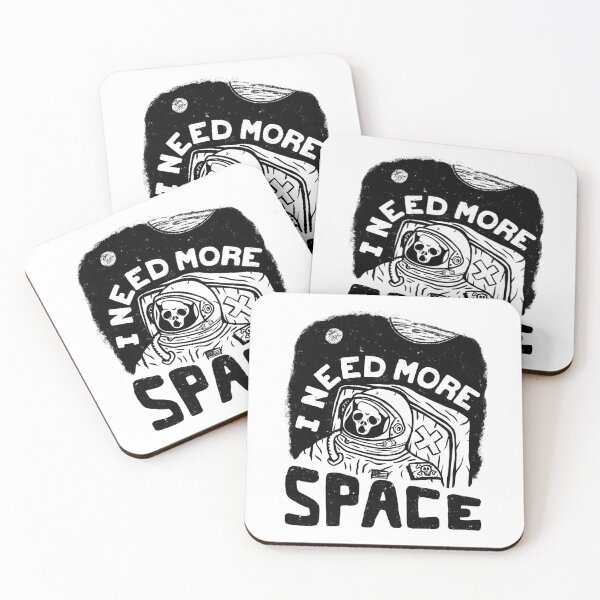 Item preview, I need more space black and white designed and sold by jeroo.