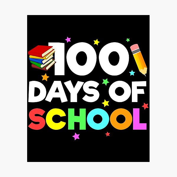 Item preview, 100 Days Of School | Teacher Gift  designed and sold by Tremendo.