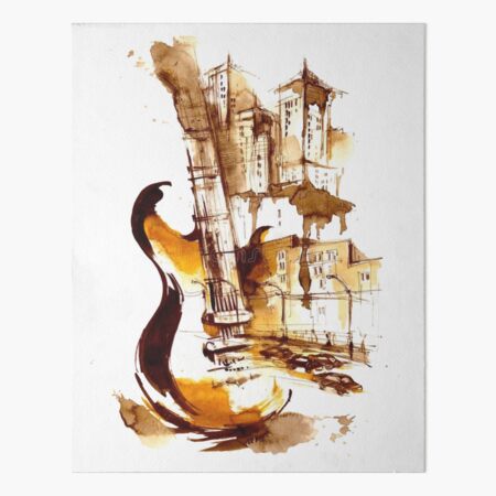 最高傑作　絵画　【Guitar Prayer】BAEZ3 gbrf,11x14,f,540x540-pad,