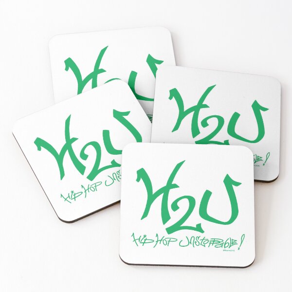 Item preview, H2U Logo: “Hip-Hop Unstoppable” (Graffiti tag, Green). designed and sold by Paul Rodriguez.