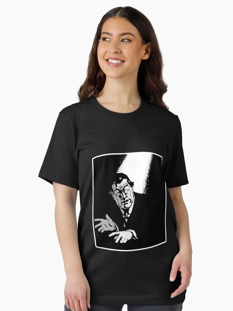 Thumbnail 2 of 7, Essential T-Shirt, In the Limelight - Vintage Man in Light Poster Design designed and sold by mike-gray.