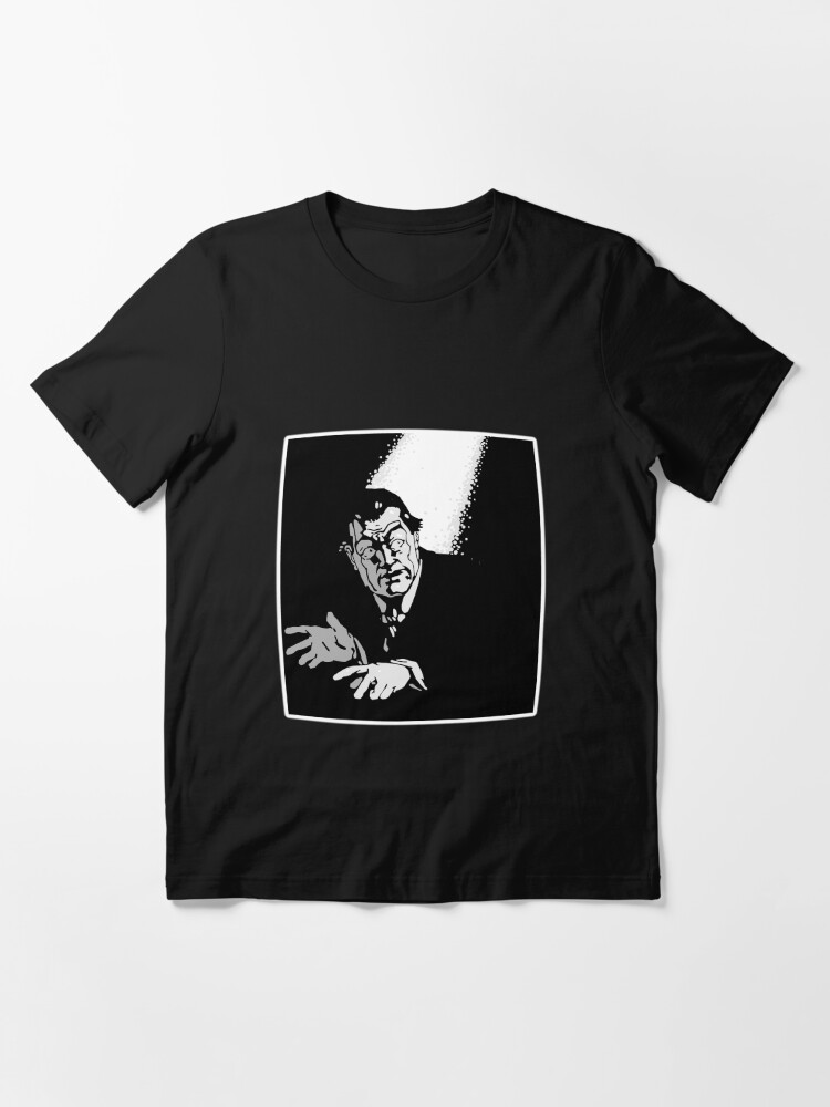 Thumbnail 3 of 7, Essential T-Shirt, In the Limelight - Vintage Man in Light Poster Design designed and sold by mike-gray.