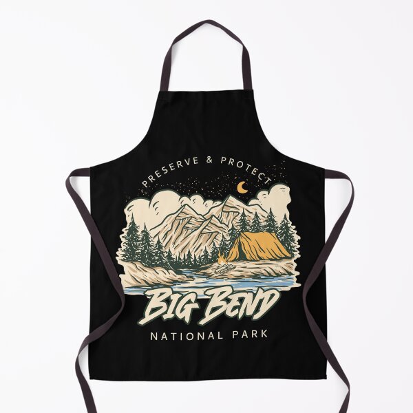 Item preview, Big Bend Texas National Park - Sepia Tone Illustration designed and sold by Rad-State.