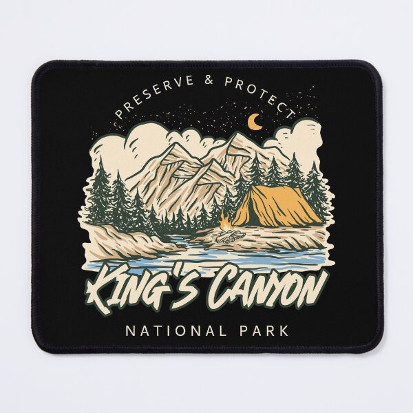 Item preview, King's Canyon California National Park - Sepia Tone Illustration designed and sold by Rad-State.
