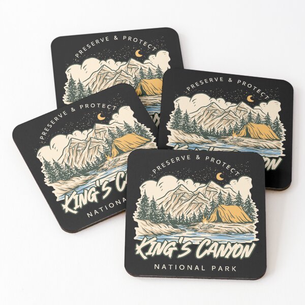 Item preview, King's Canyon California National Park - Sepia Tone Illustration designed and sold by Rad-State.