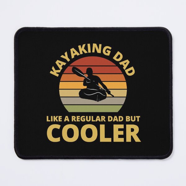 Item preview, Vintage Retro Kayaking Kayak Kayaker Dad Fathers Day Gift designed and sold by TastefulTees.