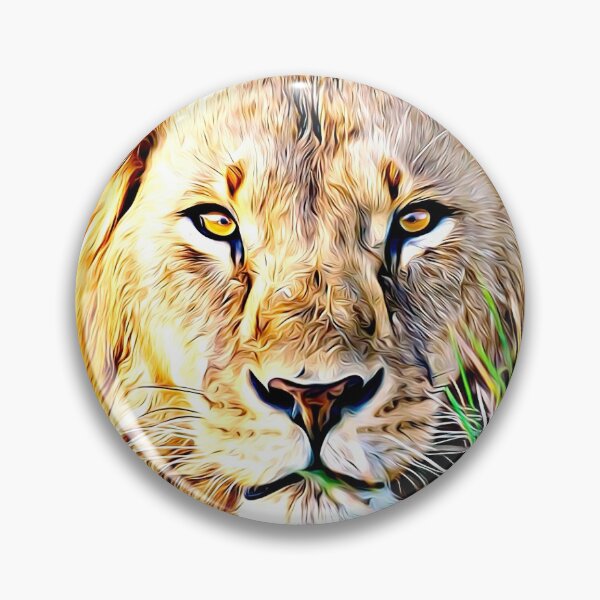 Item preview, LION OILPAINT WATERPAINT BRUSH SPARK designed and sold by ogirdorgraphics.