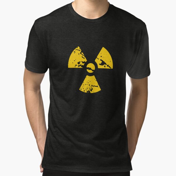 Vintage Modern Radioactive Symbol Tri-blend T-Shirt