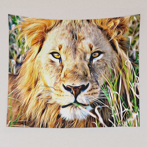 Item preview, LION OILPAINT WATERPAINT BRUSH SPARK designed and sold by ogirdorgraphics.