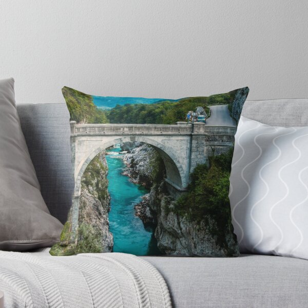 Item preview, View of Stone made bridge on a river designed and sold by VIVEK KUMAR RAI.