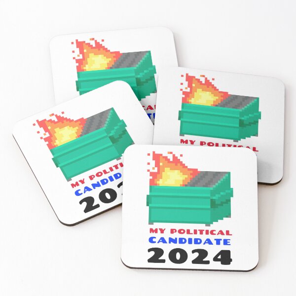 Item preview, 2024 Political Candidate President Election Dumpster Fire designed and sold by CuddleStore.