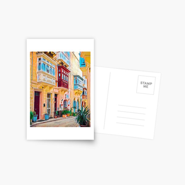 Item preview, Valetta Streets, Malta designed and sold by SofiaStutio.