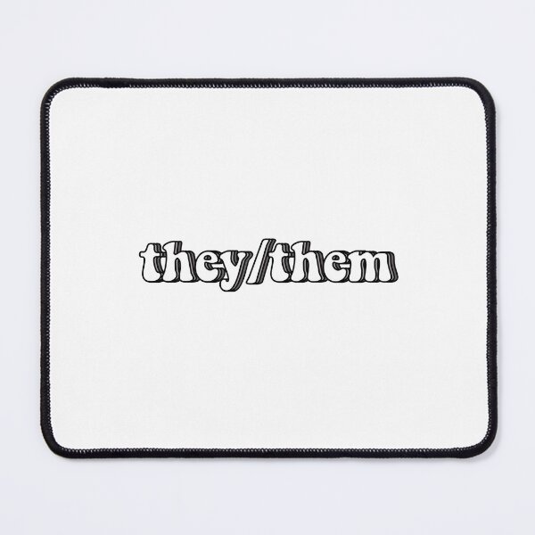 Item preview, they/them designed and sold by ViviTV.